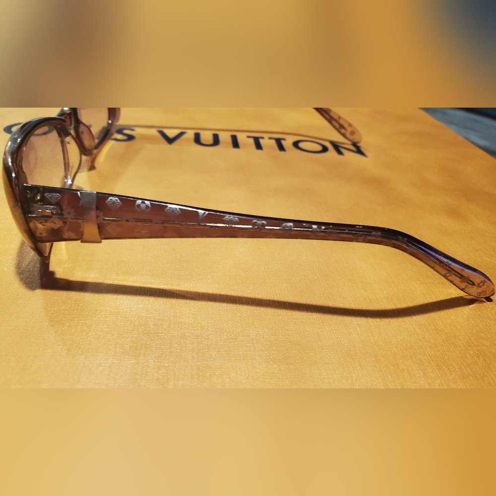 Louis Vuitton Women's Brown Sunglasses - Picture 3 of 5